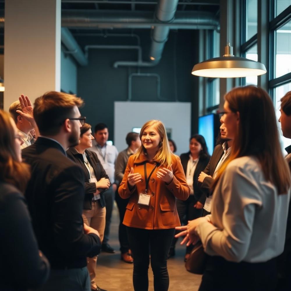 Roda de apresentação entre engenheiros e arquitetos
